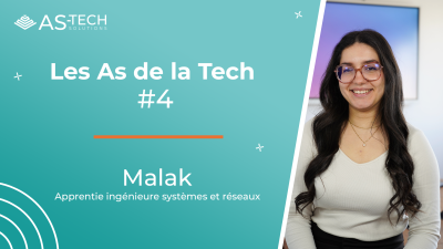 As de la tech, apprentie ingénieure systèmes et réseaux