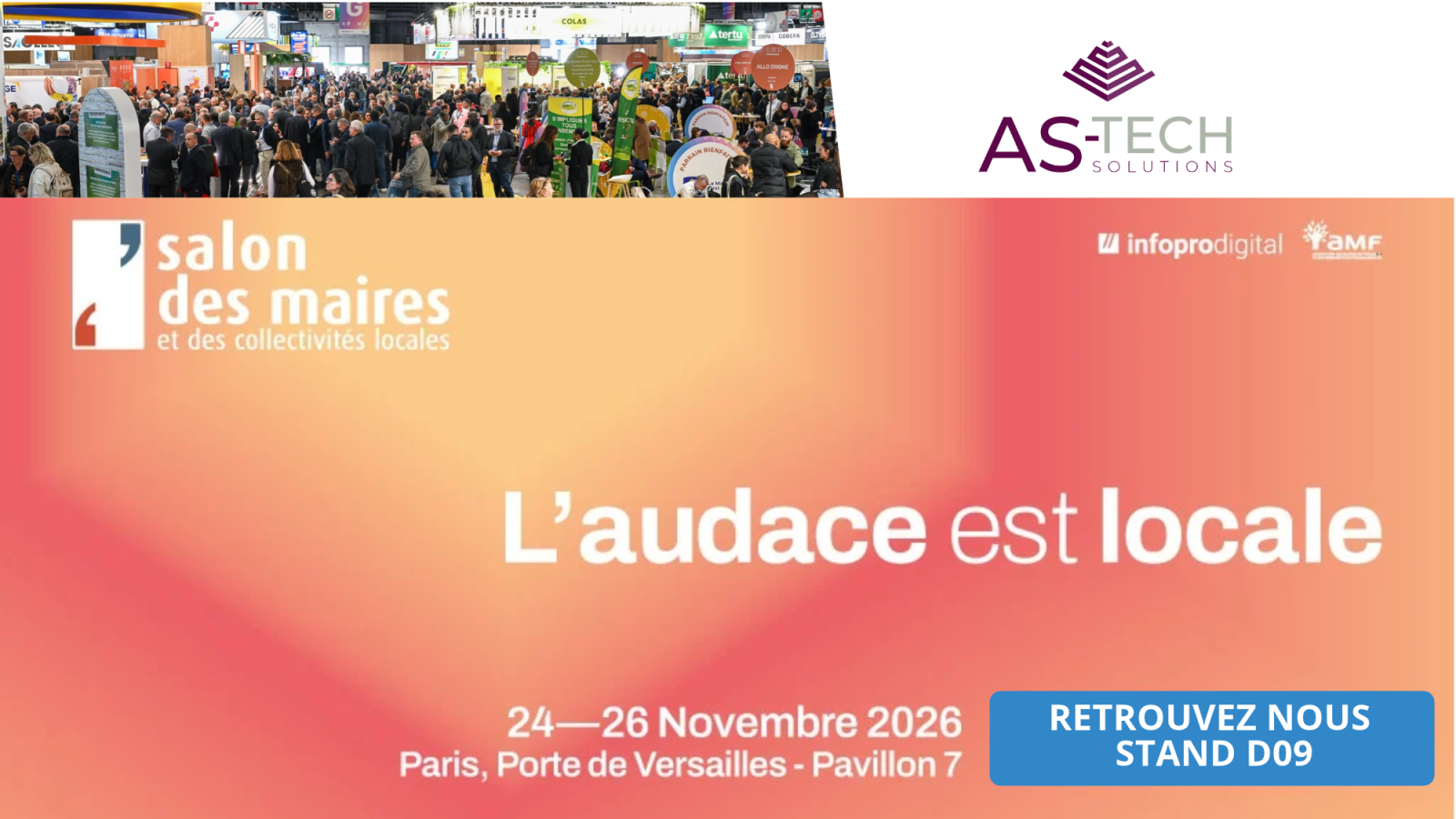 salon des maires et des collectivités locales astech solutions
